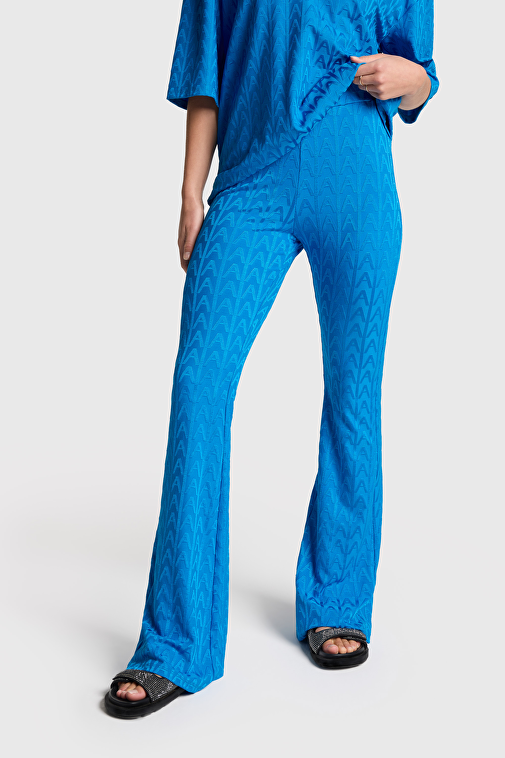 Silicon Wash Jacquard Double Knit Pants – brinell