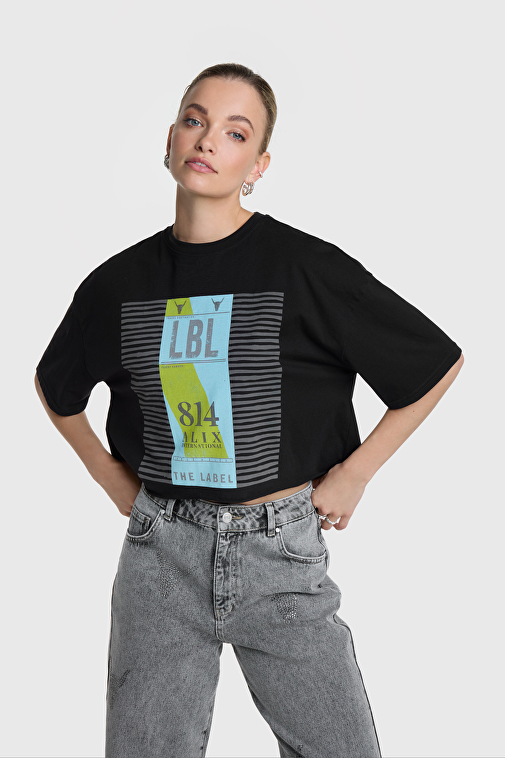 TRAVEL CROPPED T-SHIRT