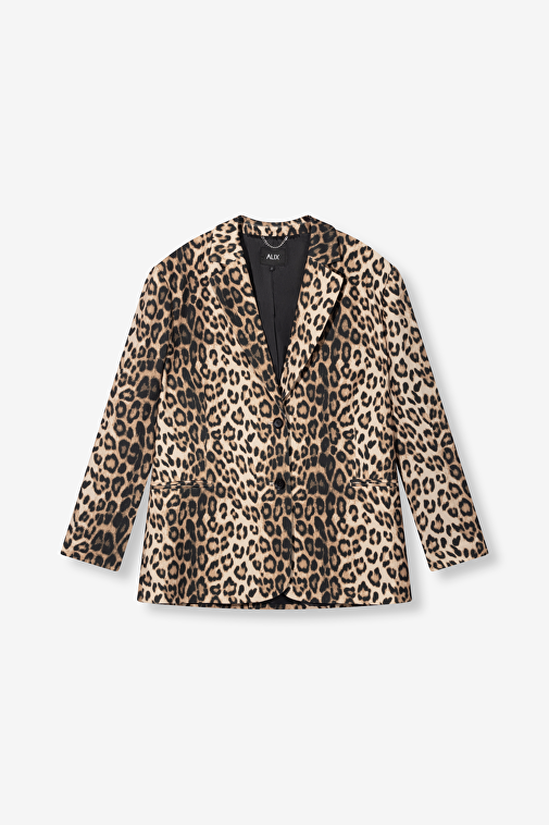 LEOPARD BLAZER