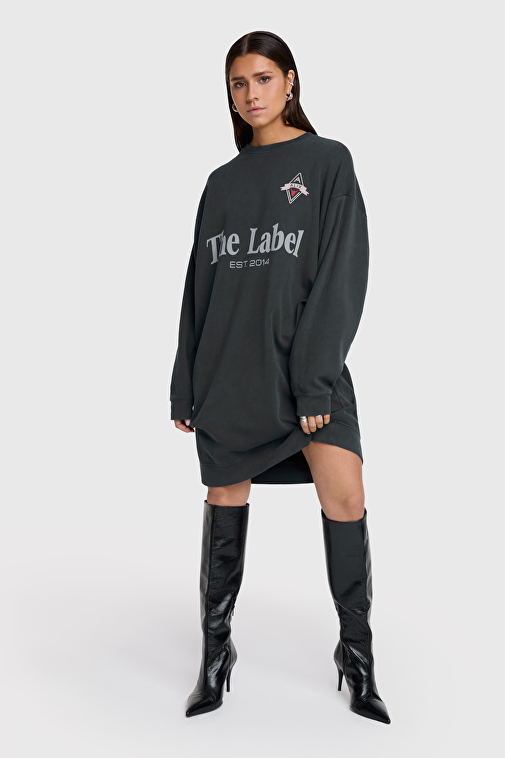 THE LABEL SWEAT DRESS