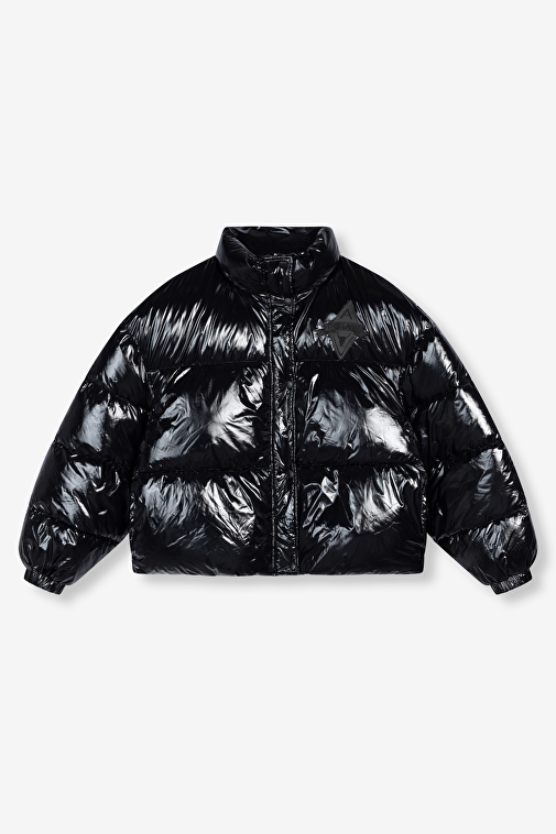 SHINY PADDED NYLON COAT