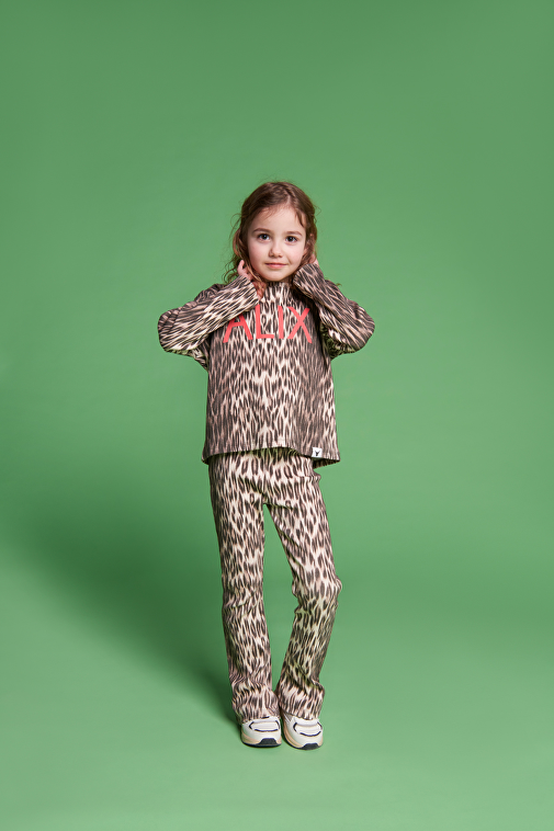 KIDS ANIMAL FLARED PANTS