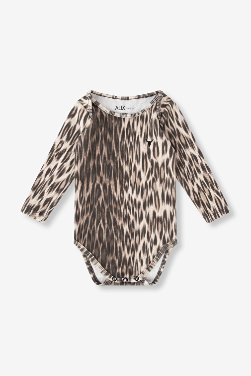 BABY ANIMAL RIB ROMPER