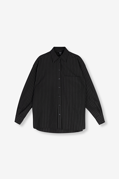 PINSTRIPE BLOUSE