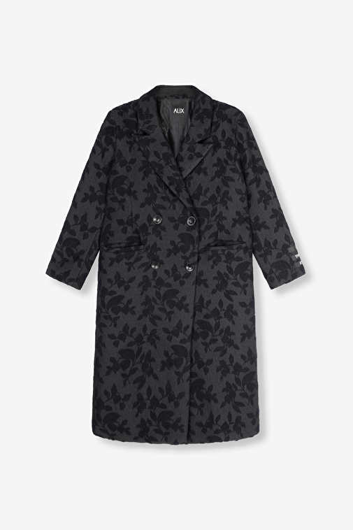 JACQUARD LONG COAT